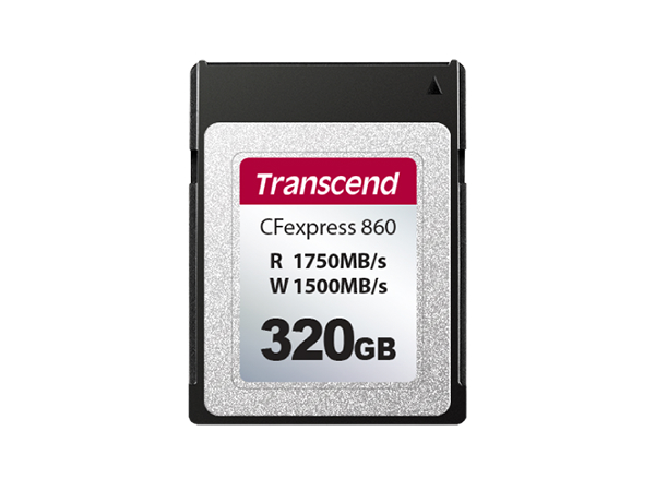 8K RAW動画に対応する高速CFexpress Type Bカード、トランセンド「CFexpress 860」