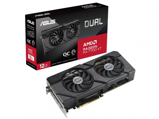 ASUS、高耐久なデュアルファンクーラーを搭載するRadeon RX 7800 XT