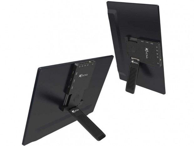 縦置き・横置き両対応の14型モバイルディスプレイ、GeChic「On-Lap M141E」