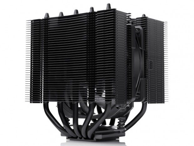 全高145mmのツインタワーサイドフロー、Noctua「NH-D12L」にchromax