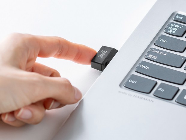 1秒でログインできるType-C接続の指紋認証リーダーがサンワダイレクトから