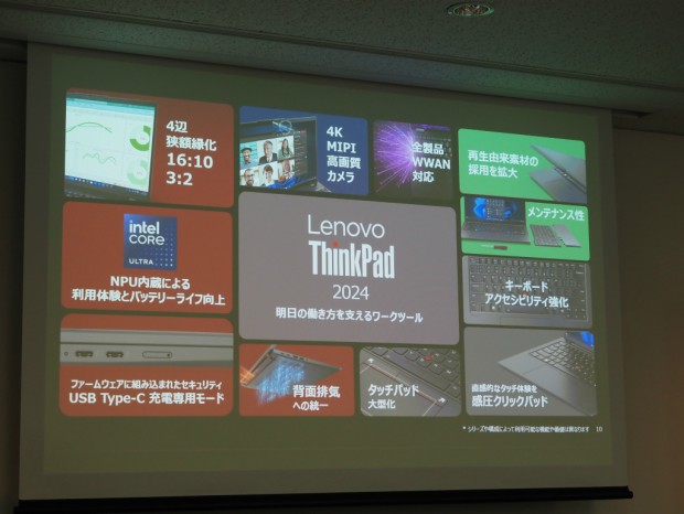ThinkPad新製品発表会