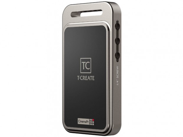 1/4″ネジ穴を備えたプロカメラマン向けポータブルSSD、Team「T-CREATE CinemaPr P31」4月中旬発売