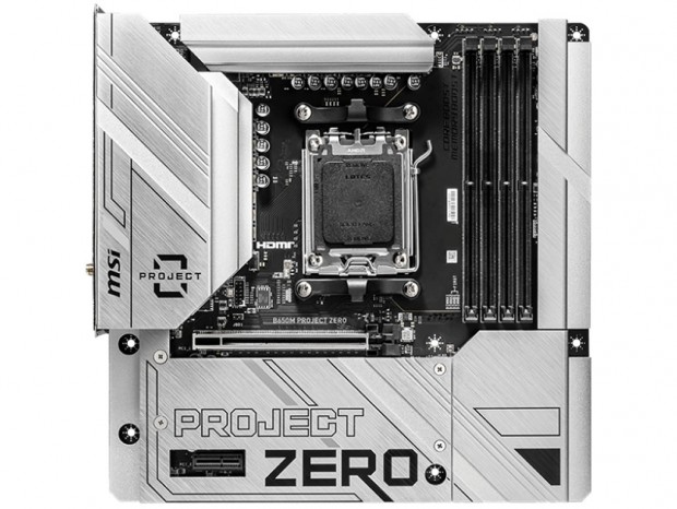 背面コネクタデザイン採用マザーボード、MSI「B760M PROJECT ZERO」「B650M PROJECT ZERO」発売