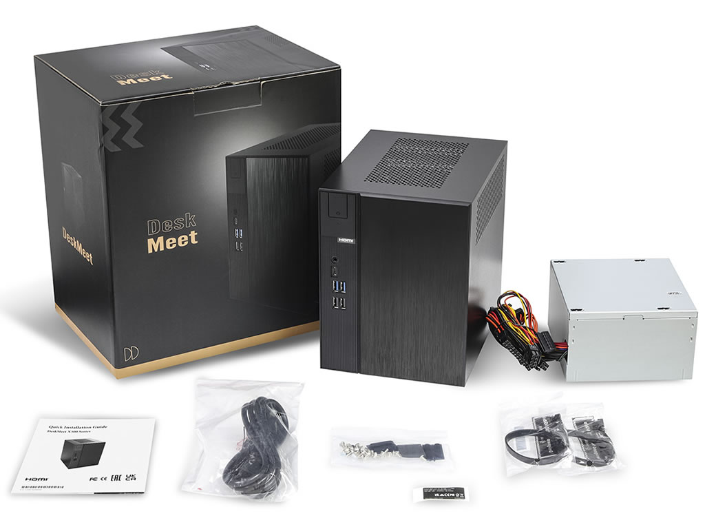 e*l様 自作PC DeskMeet X600/8500G/32GB/Arc A e*l様 自作PC DeskMeet X600/8500G/32GB/Arc A ASRock DeskMeet