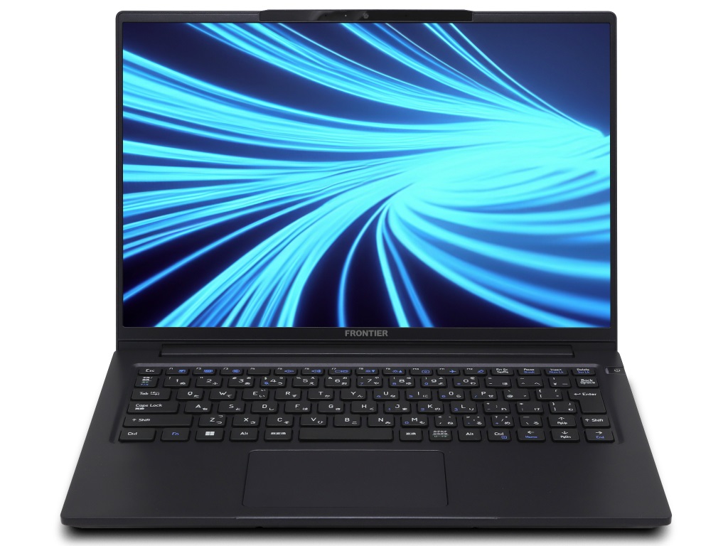 約950gのCore Ultra搭載14型モバイルノートPC、FRONTIER「NS」シリーズ