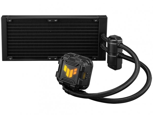 ポンプ独立設計の240mmサイズAIO水冷、ASUS「TUF GAMING LC II 240 ARGB」