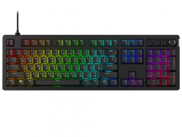 潤滑剤塗布済みのホットスワップスイッチ採用ゲーミングキーボード「HyperX Alloy Rise」シリーズ