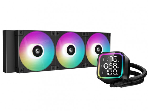第5世代ポンプ搭載のデジタルパネル付きAIO水冷、DeepCool「LD240/LD360」26日発売