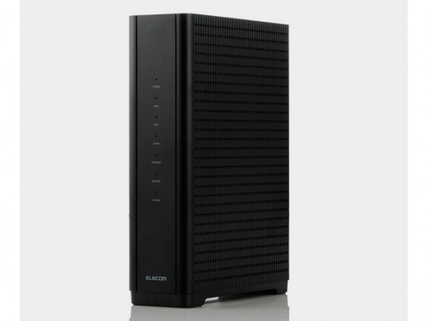 最大5,765MbpsのトライバンドWi-Fi 7ルーター、エレコム「WRC-BE94XS-B」