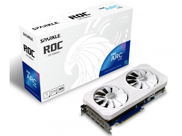 Sparkle Intel Arc A750搭載グラフィックカード SPARKLE SA750T-8GOC