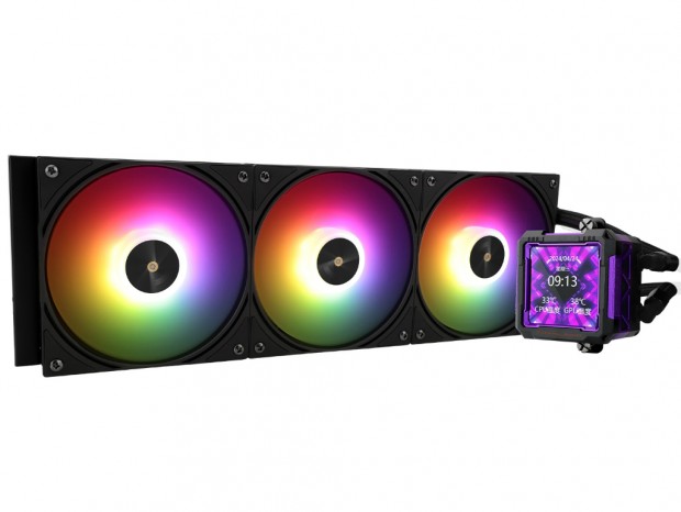 着脱式IPS液晶を搭載するAIO水冷ユニット、Thermalright「Frozen