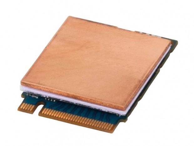 アイネックス、M.2 2230 SSDに貼り付けて使う純銅ヒートシンク発売