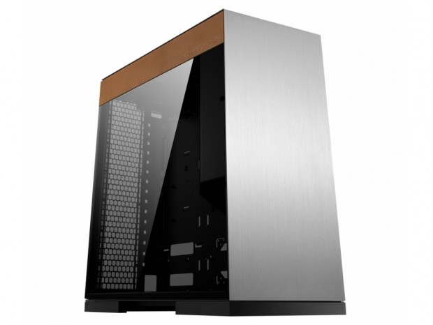 高級牛革をあしらったマザーボード倒立配置のミドルタワーPCケース、Geometric Future「Model 8 CowBoy」