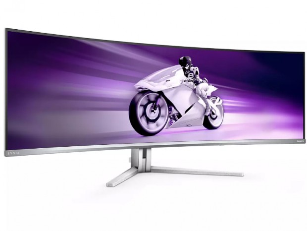 Philips、0.03ms/144Hzの49型Dual WQHD QD-OLEDゲーミングディスプレイ