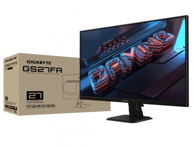 Super Speed IPS採用27型フルHDゲーミング液晶、GIGABYTE「GS27FA」発売