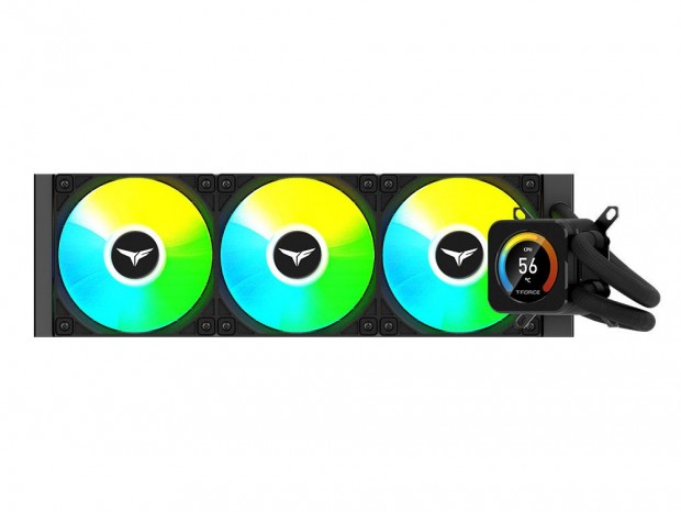 着脱式LCDモジュールを備えたAIO水冷ユニット、Team「T-FORCE SIREN DP360 ARGB」など3機種