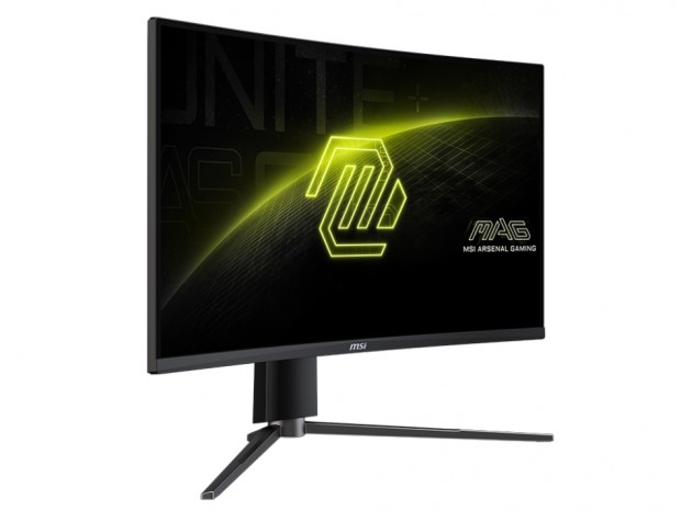 0.5ms/180HzのRAPID VA採用27型WQHD湾曲ゲーミング液晶、MSI「MAG
