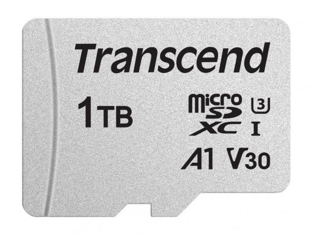 トランセンド、容量1TBのmicroSDXCカード「TS1TUSD300S-A」発売