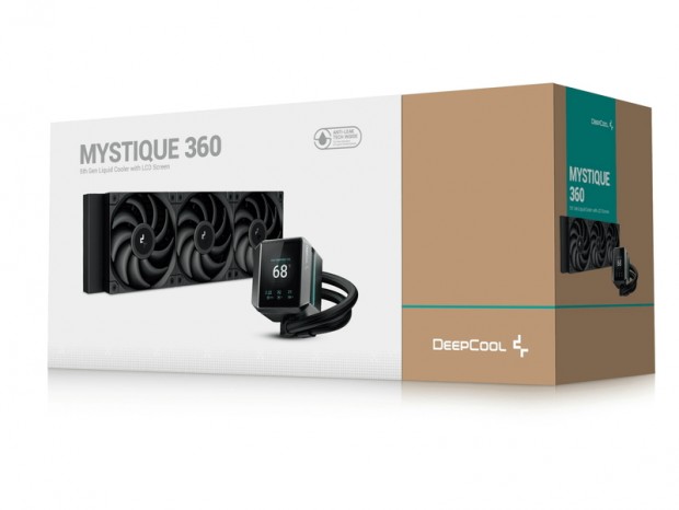2.8型ディスプレイを搭載したAIO水冷、DeepCool「MYSTIQUE」シリーズ2機種