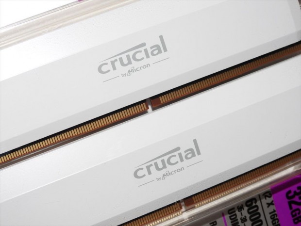 最大6,000MT/sに対応する「Crucial Pro」シリーズOCメモリに待望の