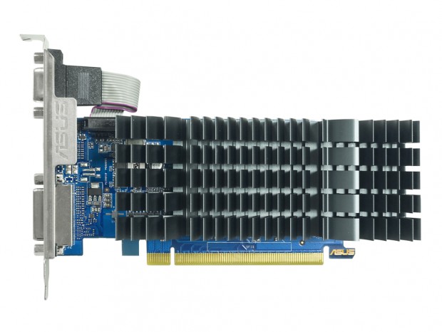 ロープロ対応ファンレスグラフィックスカード「ASUS GeForce GT 710 2GB GDDR5 EVO」