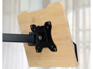 ユニバーサルブックホルダー3WAY for モニターアーム(竹製)