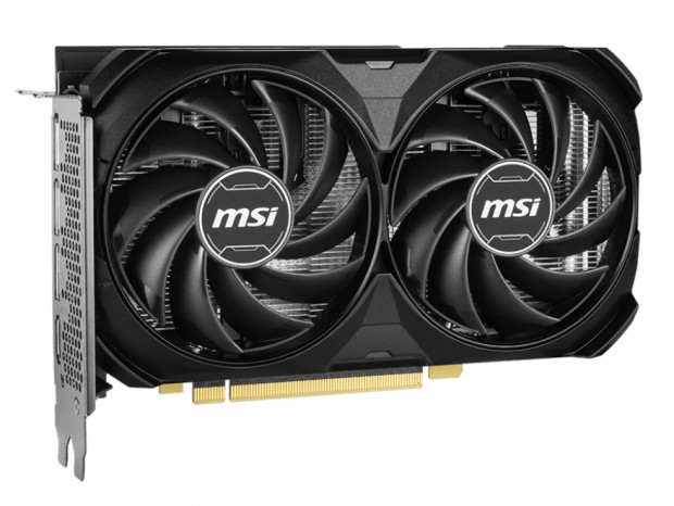 長さ199mmのデュアルファンクーラー搭載GeForce RTX 4060 TiがMSIから 