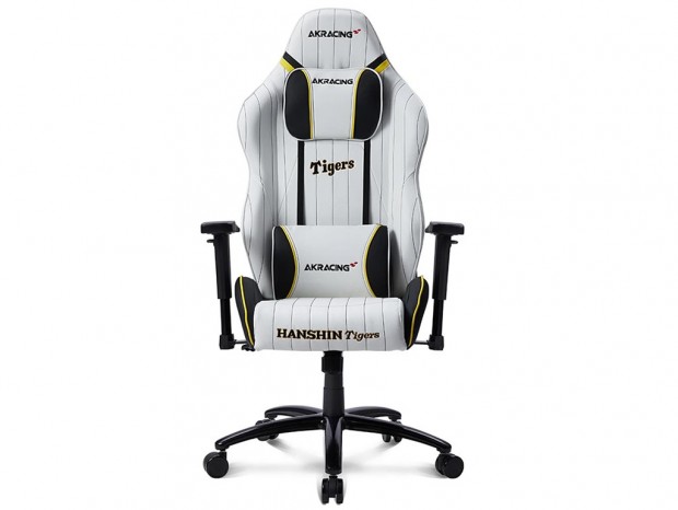 AKRacing、阪神コラボの新製品「阪神タイガースチェア」を15日より販売