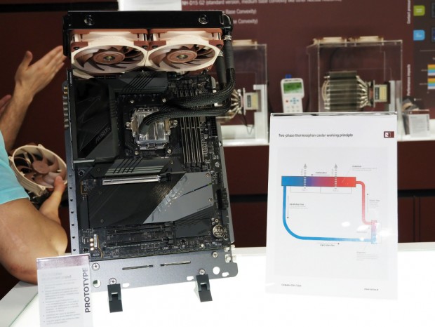 COMPUTEX：Noctuaが水冷に参戦？新規プロジェクト「Thermosiphon