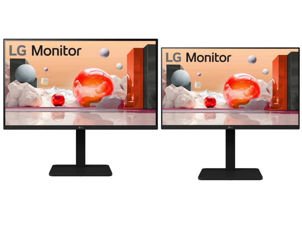 LG、エルゴノミックスタンド採用のビジネス向けフルHD液晶ディスプレイ