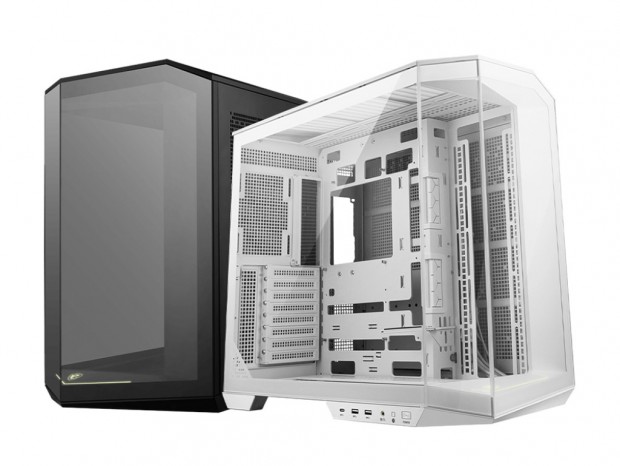 MSI、背面コネクタマザーに対応するピラーレスミドルタワー「MAG PANO 100L PZ」