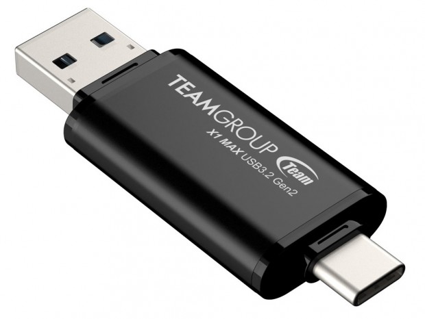 Team、デュアルインターフェイスを備えた1TBの大容量ストレージ「X1 MAX USB 3.2 Gen2 x1」