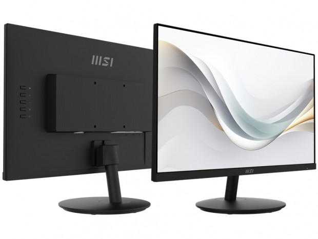 リフレッシュレート100Hzのビジネス向け23.8型フルHD液晶、MSI「PRO MP242A」