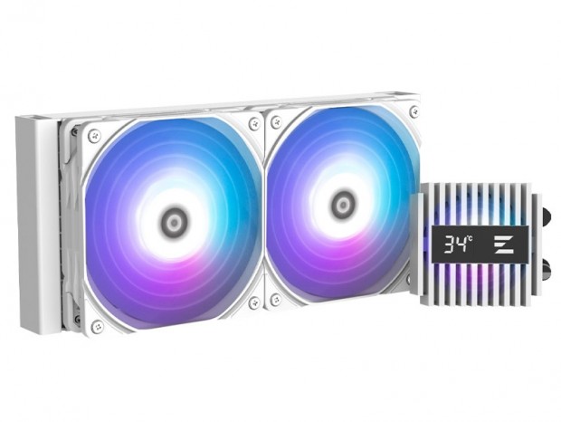 CPU温度表示機能を備えたAIO水冷の新モデル、ZALMAN「ALPHA2 A」シリーズ