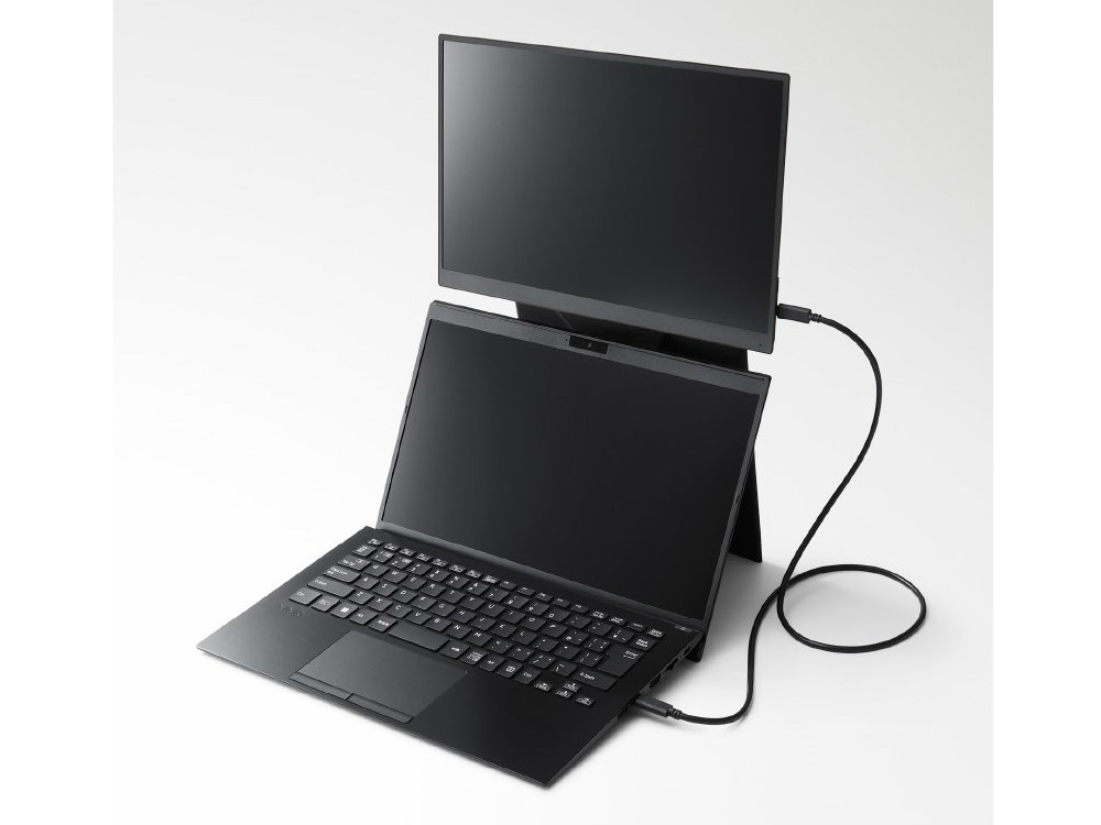 VAIO Vision+ 14 モバイルモニター14インチ 325g 世界最軽量、325gの14型モバイル液晶ディスプレイ「VAIO Vision+ 14