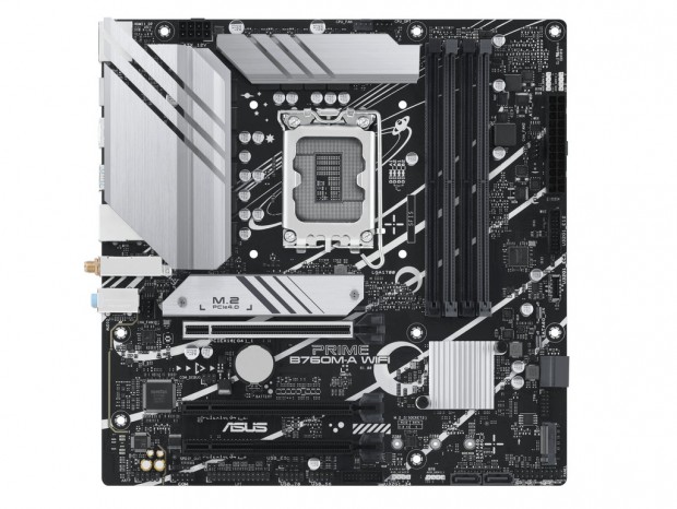 ASUS、Wi-Fi 6対応のIntel B760搭載MicroATXマザーボード「PRIME B760M-A WIFI」