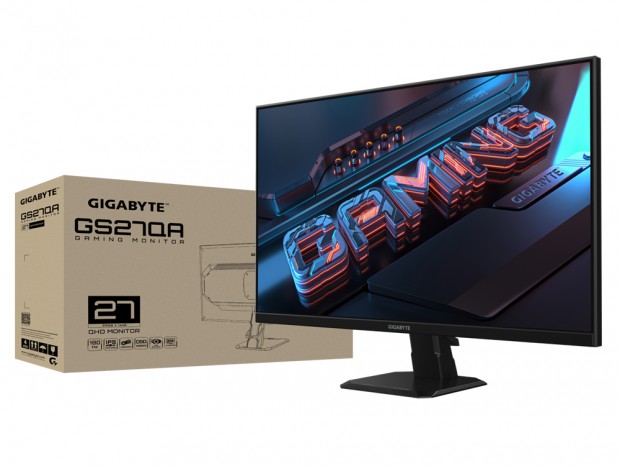 G SPEED　GS-FS Super Speed IPS採用の27型WQHDゲーミング液晶、GIGABYTE「GS27QA」26