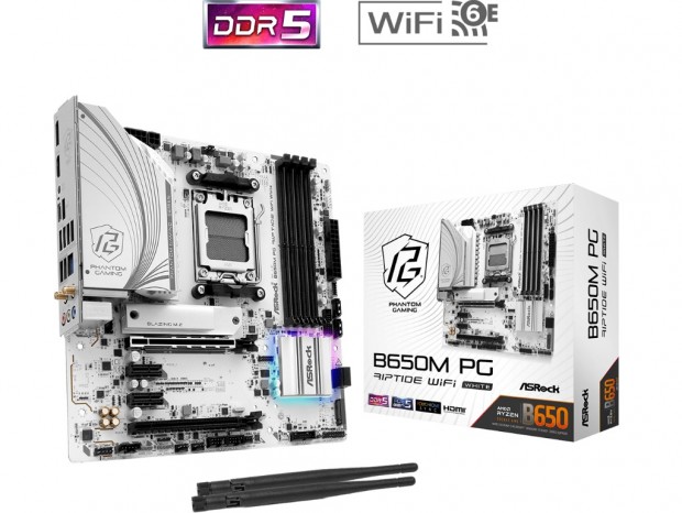 B650採用MicroATXゲーミングマザーボード、ASRock「B650M PG