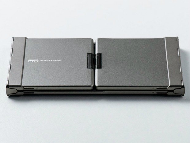テンキーを搭載した三つ折り式Bluetoothキーボードがサンワダイレクトから