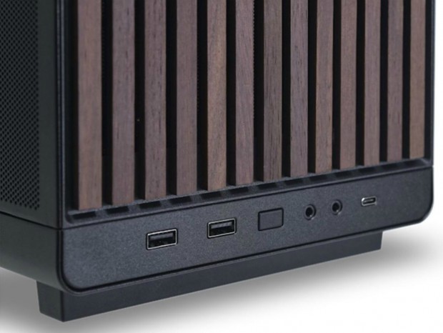 木製フロントパネル採用のDAN CasesコラボMicroATXケース、Lian Li「A3
