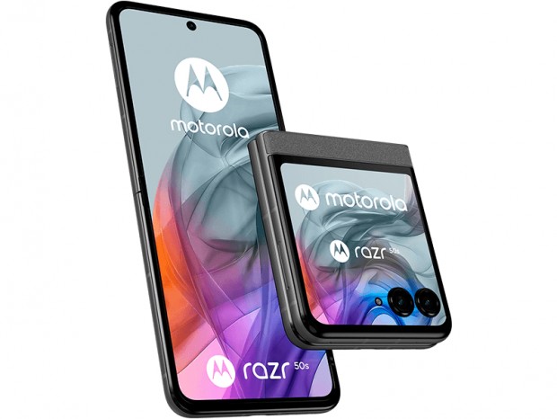 3.6型OLEDアウトディスプレイ搭載の折りたたみ式スマホ「motorola razr
