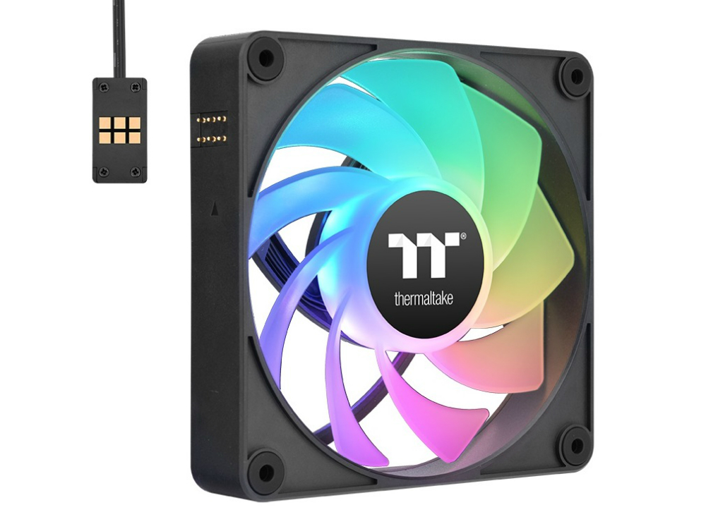 Thermaltake、リバースブレード採用のデイジーチェーン接続ファン計8