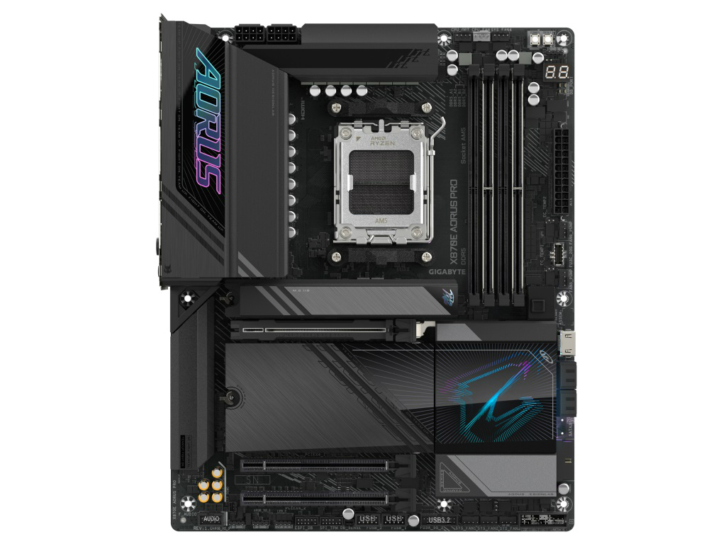 X870E AORUS PRO ICE ゲーミングマザーボード X870E AORUS PRO ICE (rev. 1.0) Key Features | Motherboard