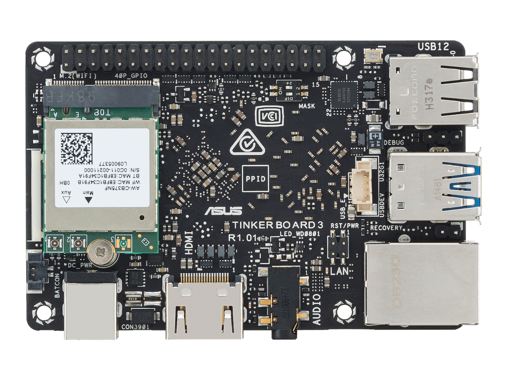 ASUS IoT、AI対応シングルボードコンピュータ「Tinker Board 3/3S」発表 - エルミタージュ秋葉原