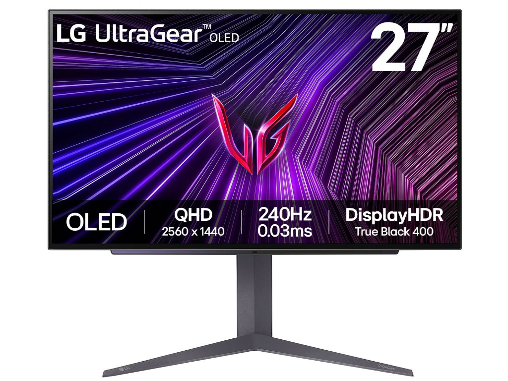 新品 有機ELゲーミングモニター OLED LG 27GS93QE-B 23289-357-