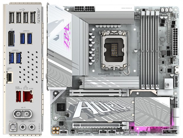 Z890M AORUS ELITE WIFI7 ICE