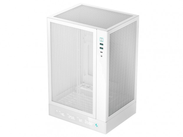 デジタルパネル搭載の縦長デザインMini-ITXケース、DeepCool「CH170