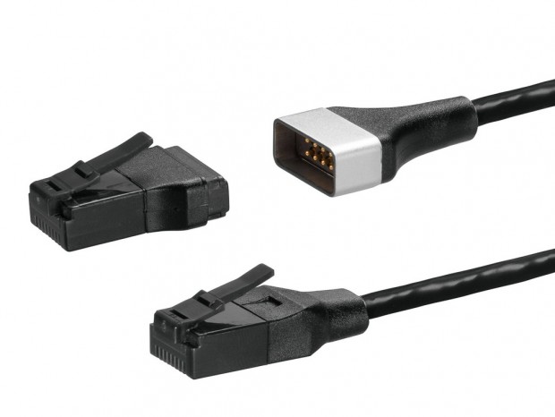 なんとマグネット脱着式のCAT6A LANケーブルが発売。足を引っ掛けても