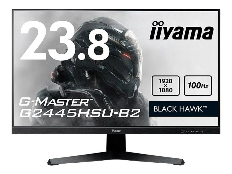 iiyama、IPSパネル採用の23.8型フルHDゲーミング液晶「G-MASTER